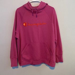 Pink Chanpion hoodie